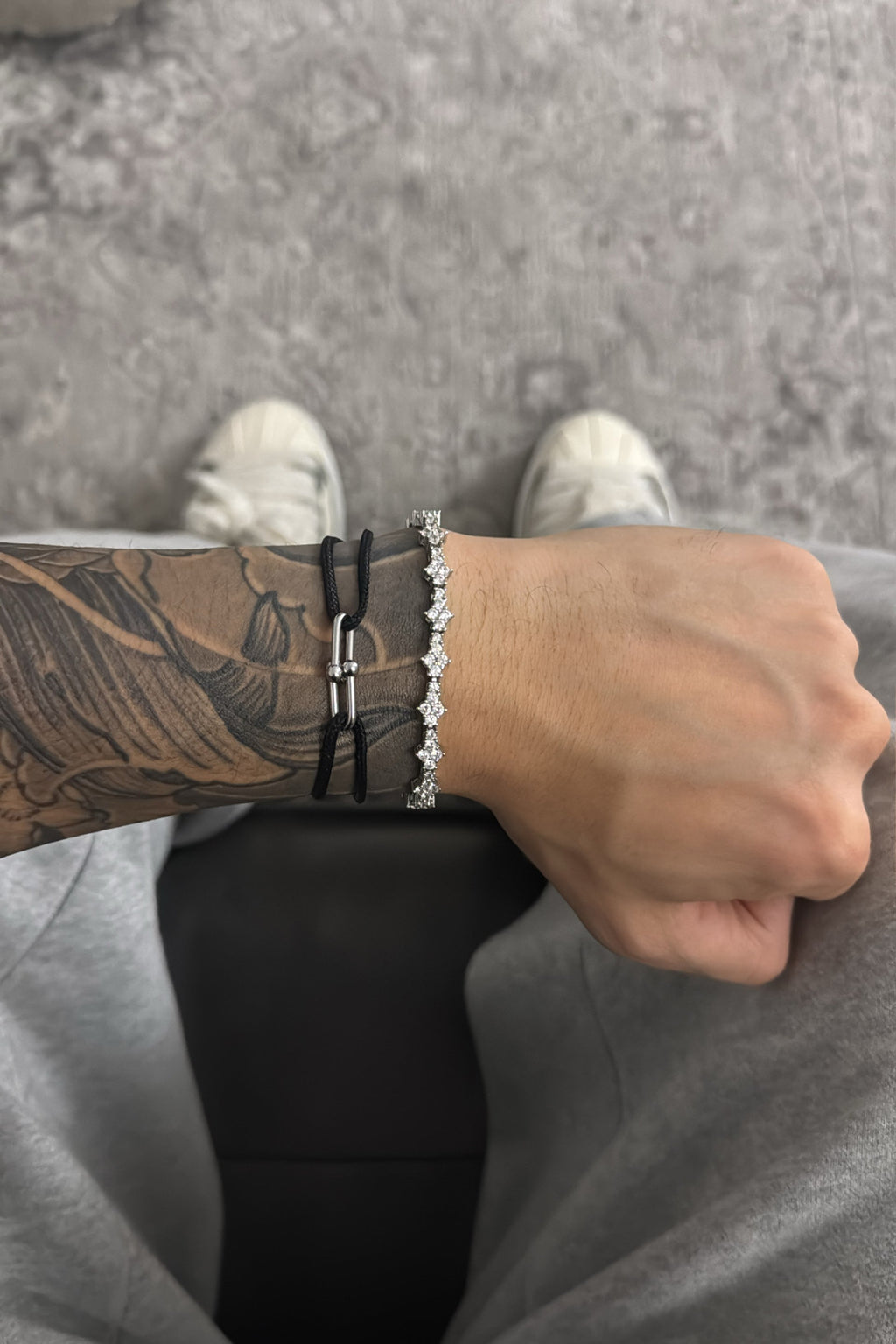 Crystal arc Bracelet
