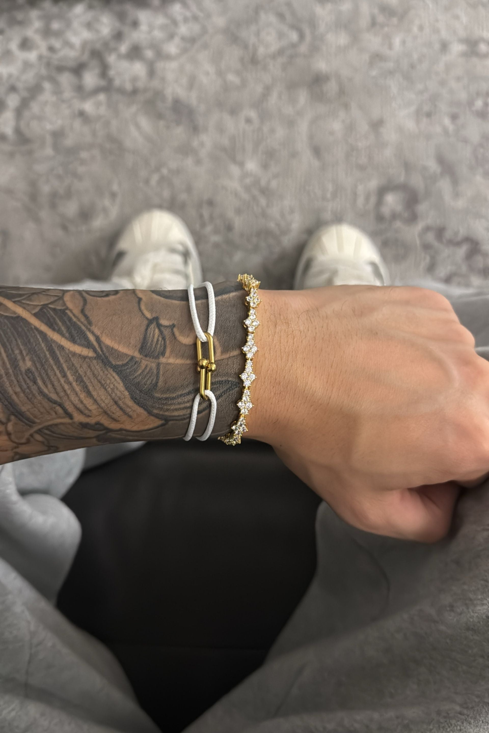 Crystal arc Bracelet