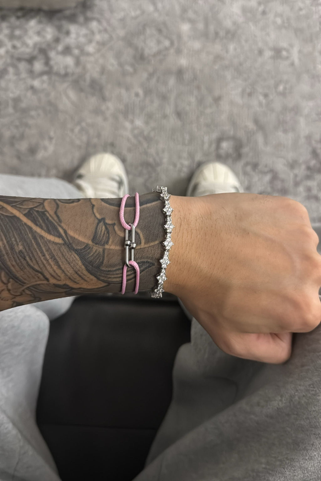 Infinity Link Bracelet Silver