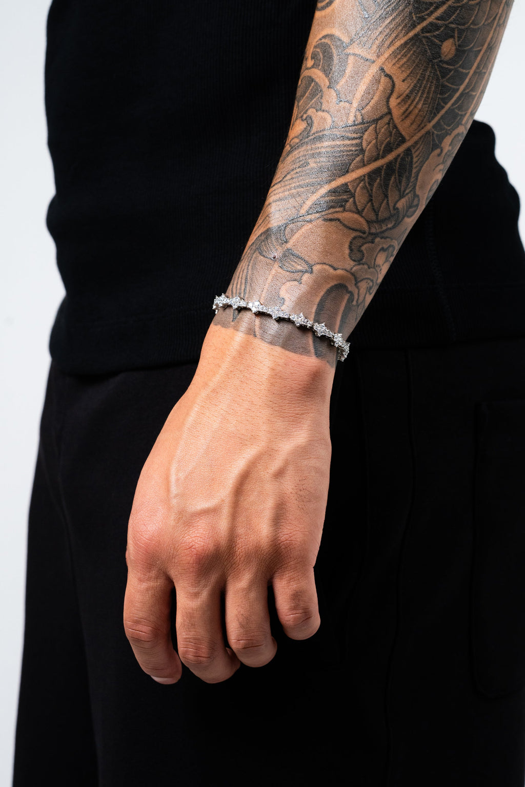 Crystal arc Bracelet