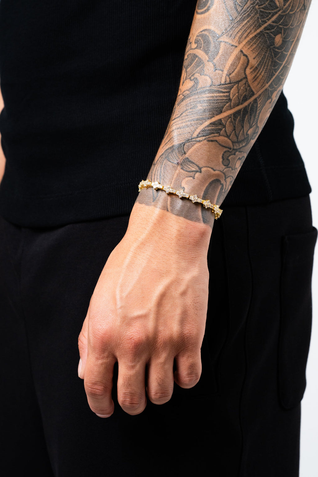 Crystal arc Bracelet