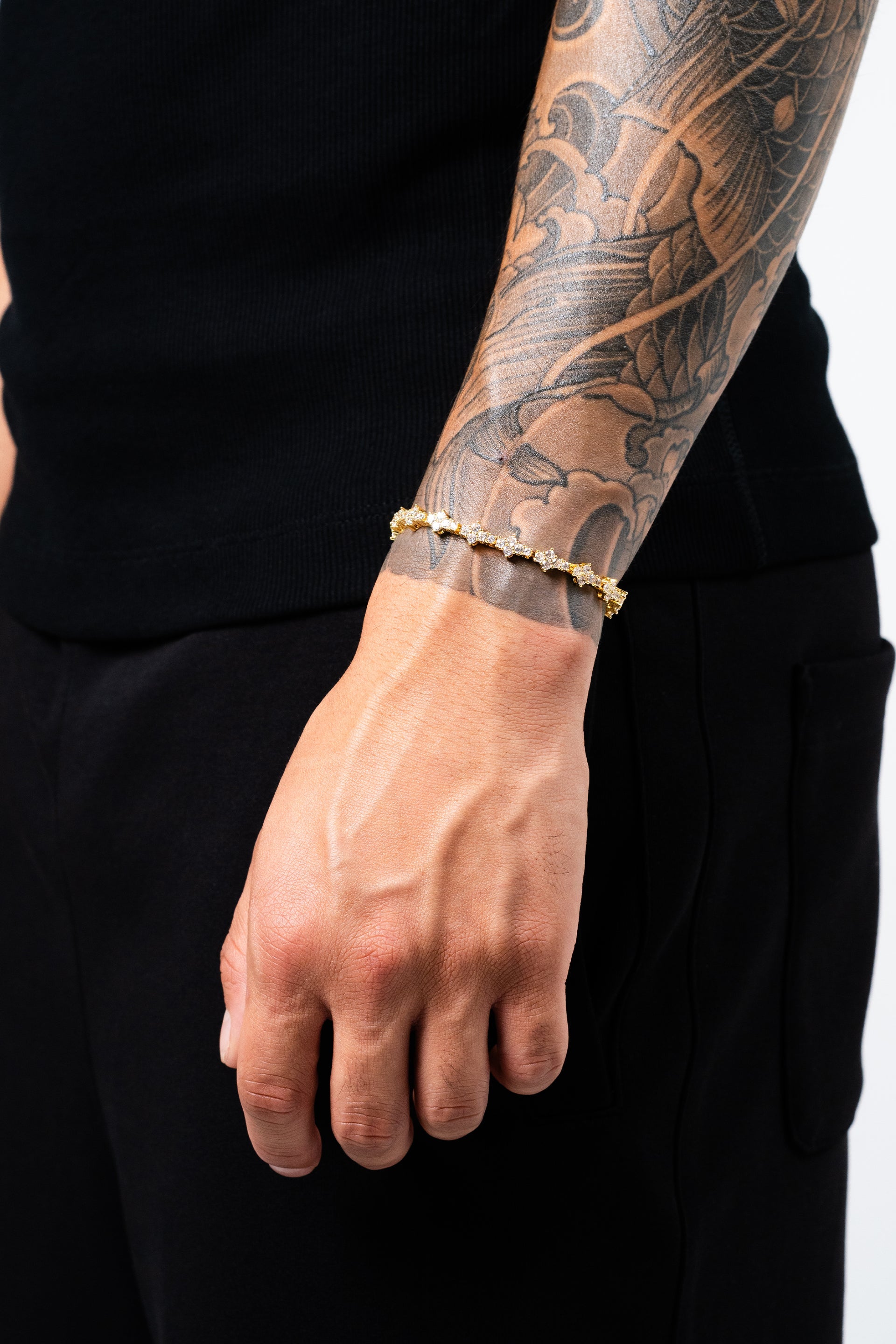 Crystal arc Bracelet